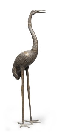 SCULTURA DI FENICE IN BRONZO