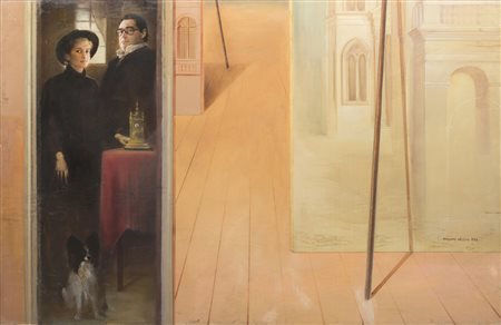 DITTICO SCENOGRAFIA CON DOMINQUE SANDA DI GIULIANO GELENG