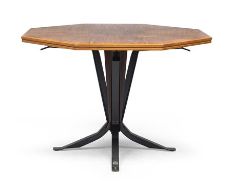 TAVOLO OTTAGONALE, LEONARDO FIORI PER FINE ISA ANNI '50