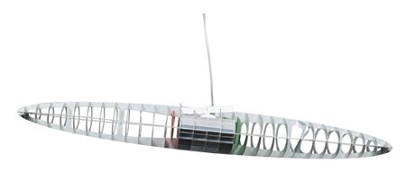 LAMPADA DA SOSPENSIONE, TITANIA LUCE PLAN ANNI '70