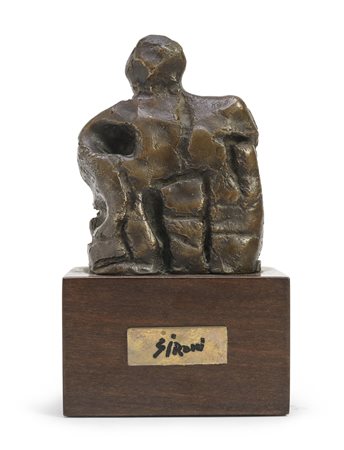 BRONZO DI MARIO SIRONI D'APRES