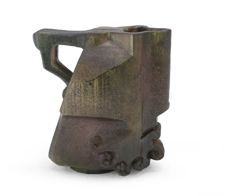 BOCCALE IN MAIOLICA DI NINO CARUSO, 1996