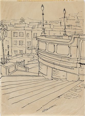 CHINA SCALINATA DI PIAZZA DI SPAGNA DI ADRIANO MAURI