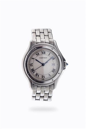 CARTIER<BR>Mod.”Cougar Panthere”, ref.987904, anni '90