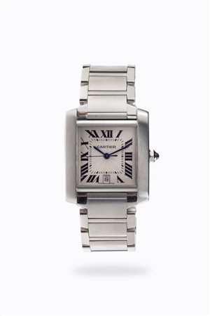 CARTIER<BR>Mod. “Tank Francaise”, ref.2302