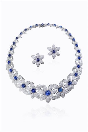 IMPORTANTE DEMI-PARURE