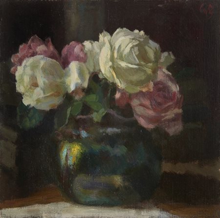 Guido Zuccaro "Rose" maggio '26
olio su cartone telato (cm 30x30)
Siglato in alt