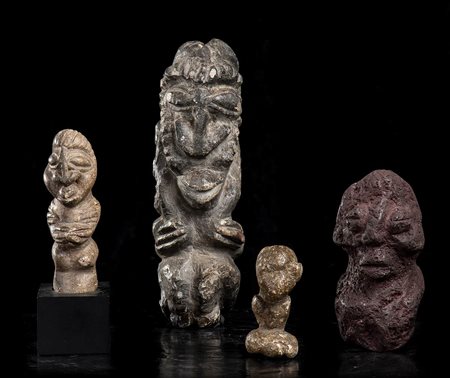 QUATTRO FIGURE 'NOMOLI' IN PIETRA
Africa