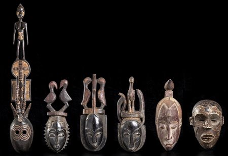 SEI MASCHERE IN LEGNO
Africa