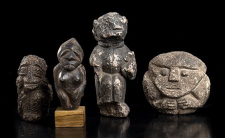 QUATTRO FIGURE 'NOMOLI' IN PIETRA
Africa