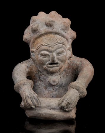 SACERDOTE IN CERAMICA
Ecuador, cultura Jama-Coaque