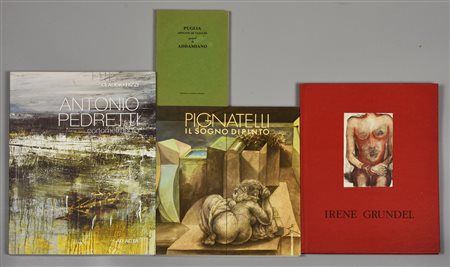 LOTTO COMPOSTO DA 4 LIBRI: ANTONIO PEDRETTI cortometraggio, a cura di Claudio...