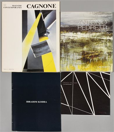 LOTTO COMPOSTO DA 4 LIBRI/FASCICOLI: MONICA TEMPORITI, a cura di Massimiliano...