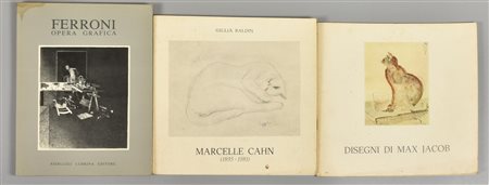 LOTTO DI TRE LIBRI composto da: -Ferroni: opera grafica, pubblicato da...
