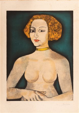 Franco Gentilini (Faenza, 1909 - Roma, 1981)  Figura femminile