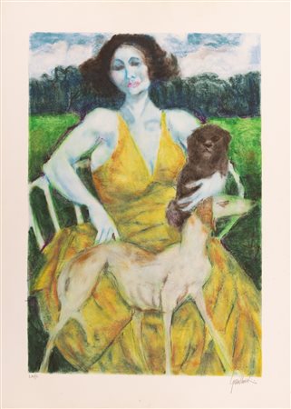 Remo Squillantini (Stia, 1920 - Firenze, 1996)  La diva