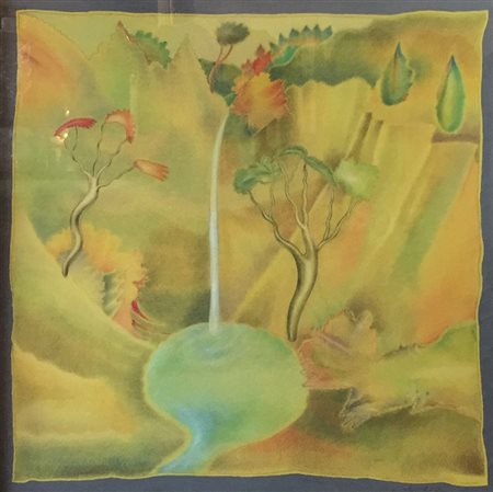 Luca Alinari (Firenze, 1943 - Firenze, 2019)  Paesaggio