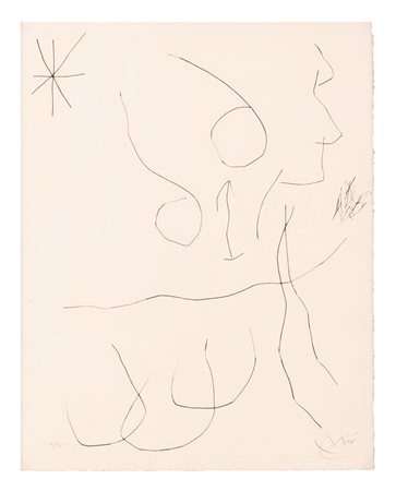 Joan Mirò (Barcellona, 1893 - Palma de Maiorca, 1983)  