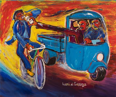 Gino Sanpaolesi (Ostra Vetere, 1948 - Jesi, 2018)  Ladri di gazzose