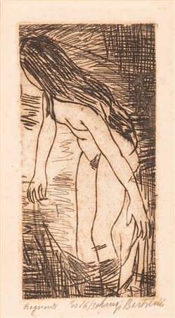 Luigi Bartolini (Cupramontana, 1892 - Roma, 1963)  Bagnante