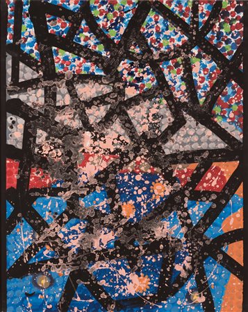 Gastone Biggi (Roma, 1925 - Langhirano, 2014)  Partitura tra i neri