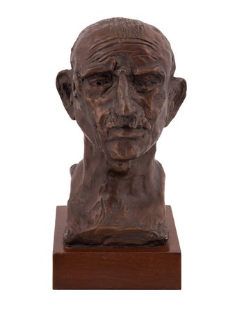 Antonio Ligabue (Zurigo, 1899 - Gualtieri, 1965)  Autoritratto