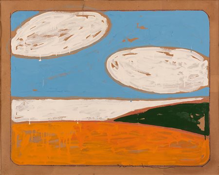 Mario Schifano (Homs, 20/09/1934 - Roma, 26/01/1998)  Senza titolo