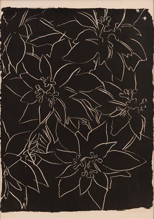 Andy Warhol (Pittsburgh, 1928 - New York, 1987)  Poinsettias