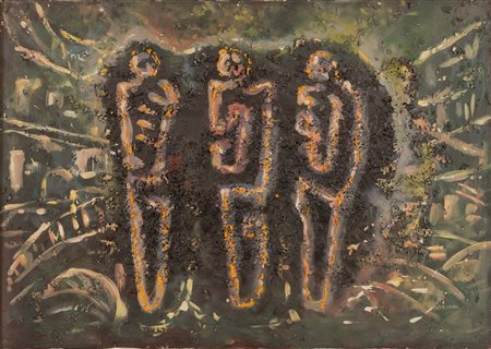 Pippo Oriani (Torino, 1909 - Roma, 1972)  Presenze umane