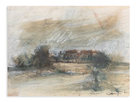 GIANCARLO CAZZANIGA (1930-2013) - Senza Titolo, 1963