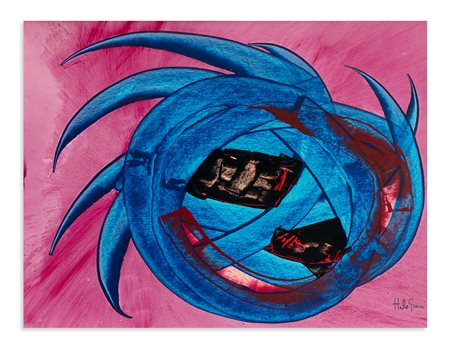 ITALO ADOLFO LUIGI GUACCI (1929) - Tramonto milanese, 1970