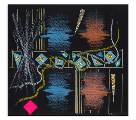 ENNIO FINZI (1931) - Senza Titolo, 2012