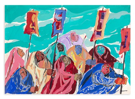 SAVERIO TERRUSO (1939-2003) - Processione