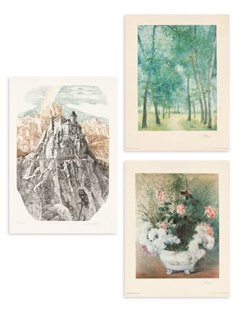 AUTORI VARI (DE ANDREIS E LILLONI) - Lotto unico di 3 opere