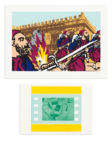 AUTORI VARI (TESSARI E PATELLA) - Lotto unico composto da 2 opere grafiche
