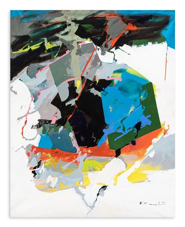 EDOARDO FRANCESCHINI (1928-2006) - Senza Titolo, 1989