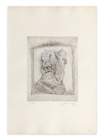 JOSÉ LUIS CUEVAS -Senza Titolo, 1978