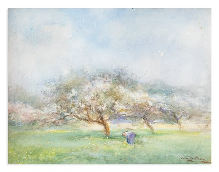 EMILIO BORSA (1857-1931) - Senza Titolo