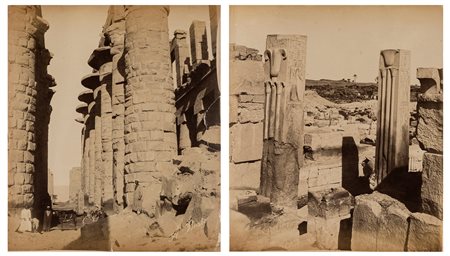 Antonio Beato (1825-1905)  - Karnak, 1870s