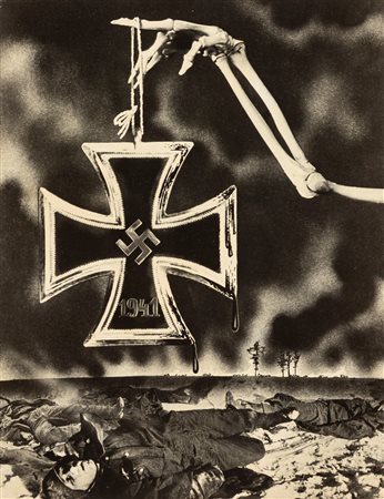Alexsander Zitomirskij (attribuito_a) (1907-1993)  - Anti-Nazi Photocollage, 1941