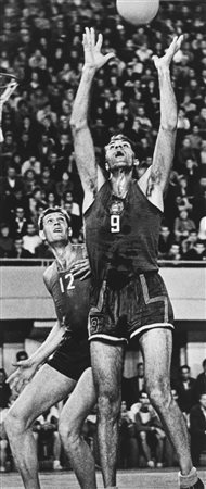 Lev Borodulin (1923-2018)  - Basketball Mosca, 1960