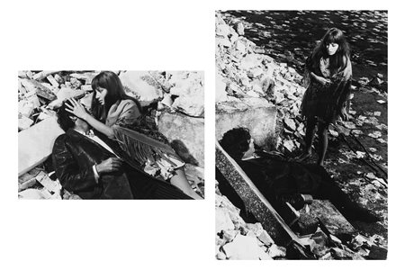 Carla Menegol (1935)  - Monica Vitti e Marcello Mastroianni in "Dramma della gelosia", 1970