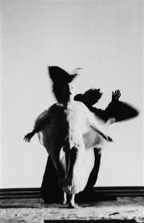 Luigi Ciminaghi (XX sec.)  - La Tempesta, Giulia Lazzarini interpreta Ariel, regia G. Strehler, 1977