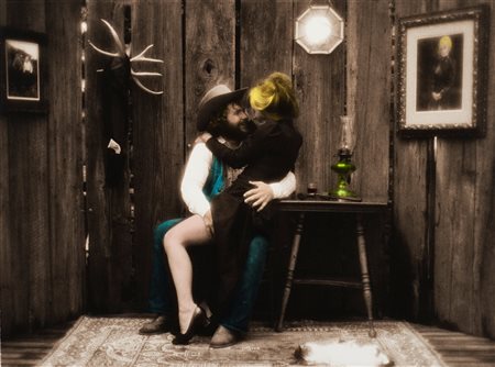 Paul Derigne (1945-2007)  - The Cowboy and the Lady, 1981