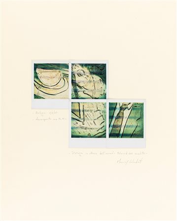 Maurizio Galimberti (1956)  - Collage in attesa dell'aereo, 1989