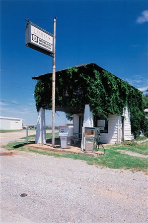 Franco Fontana (1933)  - Route 66, Hydro, Oklahoma, 2001