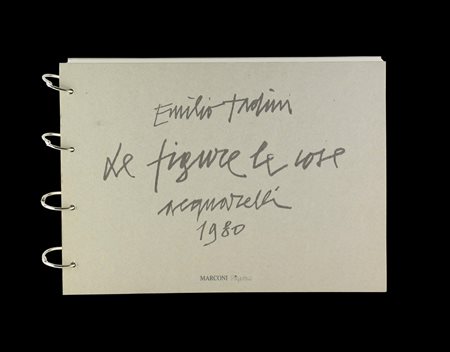 Emilio Tadini (1927 - 2002) LE FIGURE LE COSE. ACQUARELLI 1980 92...
