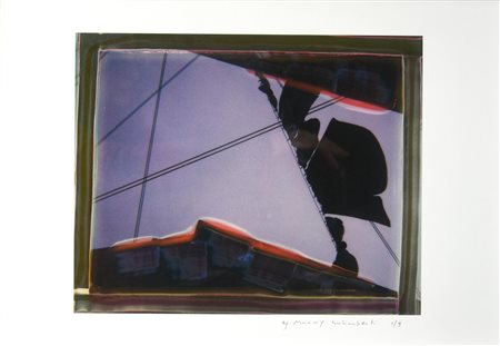 Maurizio Galimberti (1956) LENZUOLO DADA... N3 pigmenti su cartoncino cotone,...