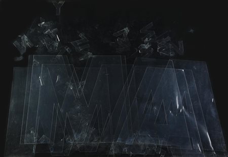 Silvio Coppola (1920 - 1986) SENZA TITOLO collage di plastica su cartone, cm...