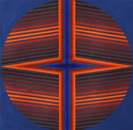 Leopoldo Torres Aguero (1924 - 1995) SENZA TITOLO acrilico su carta, cm 35x35...